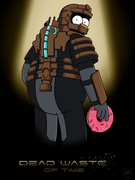 Dead Space version de los Simpson